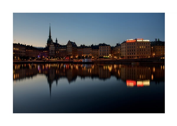 Gamlastan sommarnat, Stockholm, Stadsfoto
