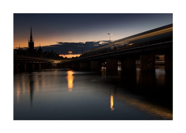 Nattåg, Stockholm, Stadsfoto