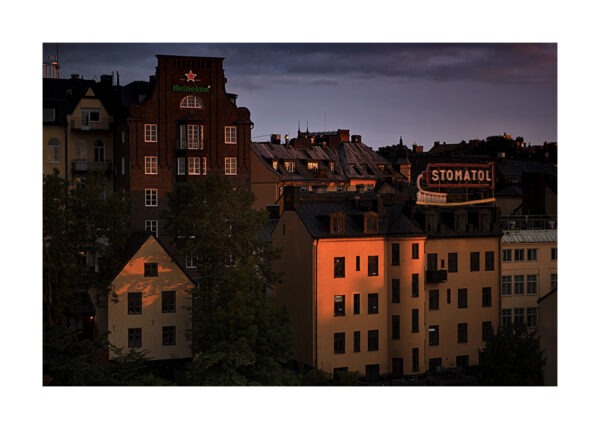 Södermalm, Stomatolskylt, Stockholm Stadsfoto