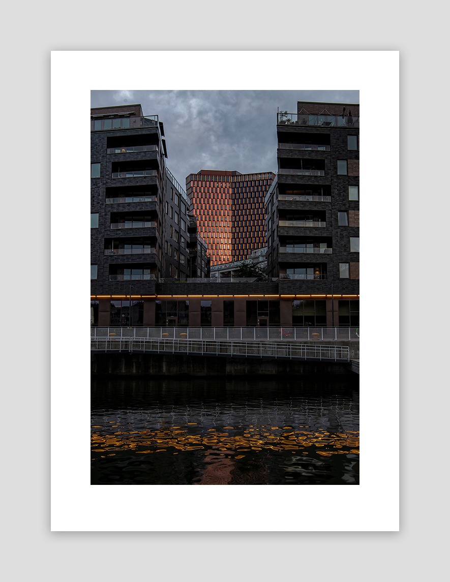 Hammarby Sjöstad – Reflex, Stadsfotografering